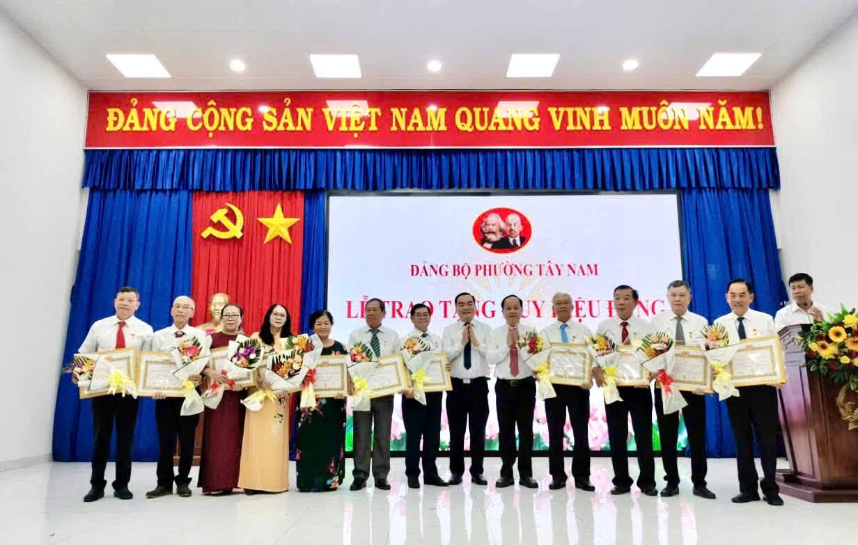 Phường Tây Nam hội nghị Ban chấp hành Đảng bộ phường lần thứ 14 (mở rộng)